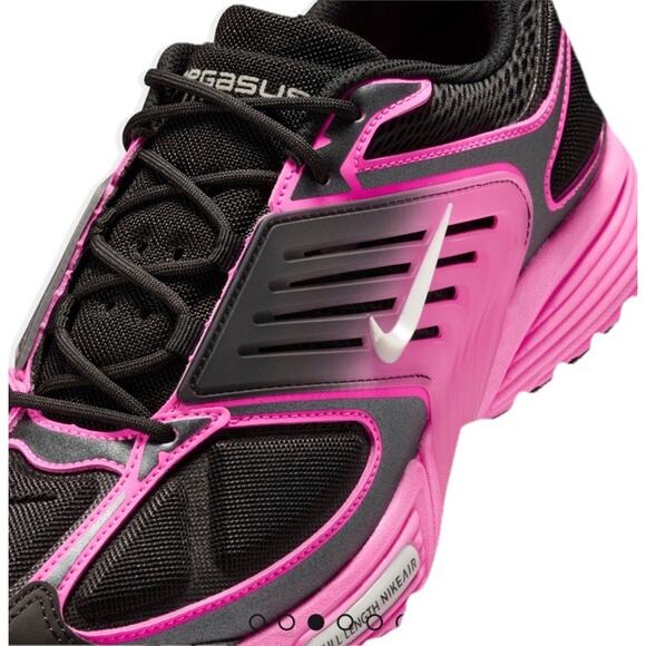 Nike Air Pegasus Wave Black Hot Pink Blast IB0612-007 Men\'s Sz 14 48.5 Running